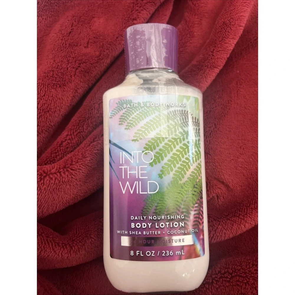 Bath & Body Works Into The Wild Body Lotion With Shea Coconut Oil  8‎ oz NEW